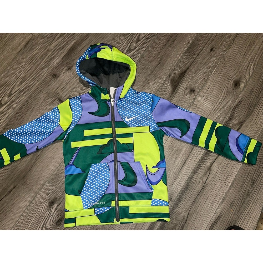 Nike boys Size 7 DriFit Zip Up Hoodie